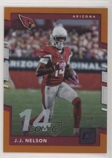 2017 Panini Donruss Jersey Number 5/14 JJ Nelson #106 1b9b