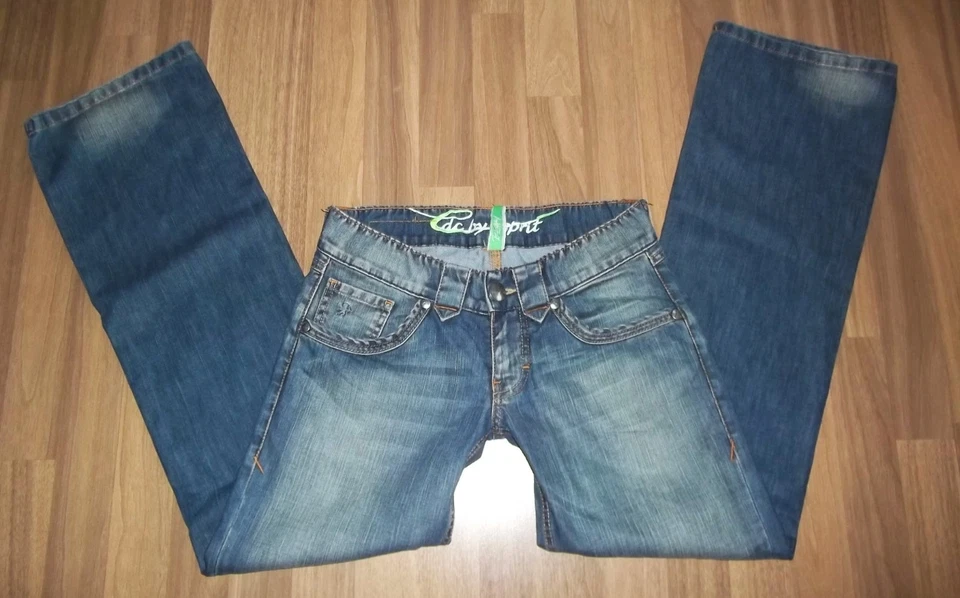 *ESPRIT JEANS HOSE MODEL*PLAY *-W26/L32-BW:38cm.* - Bild 3 von 4