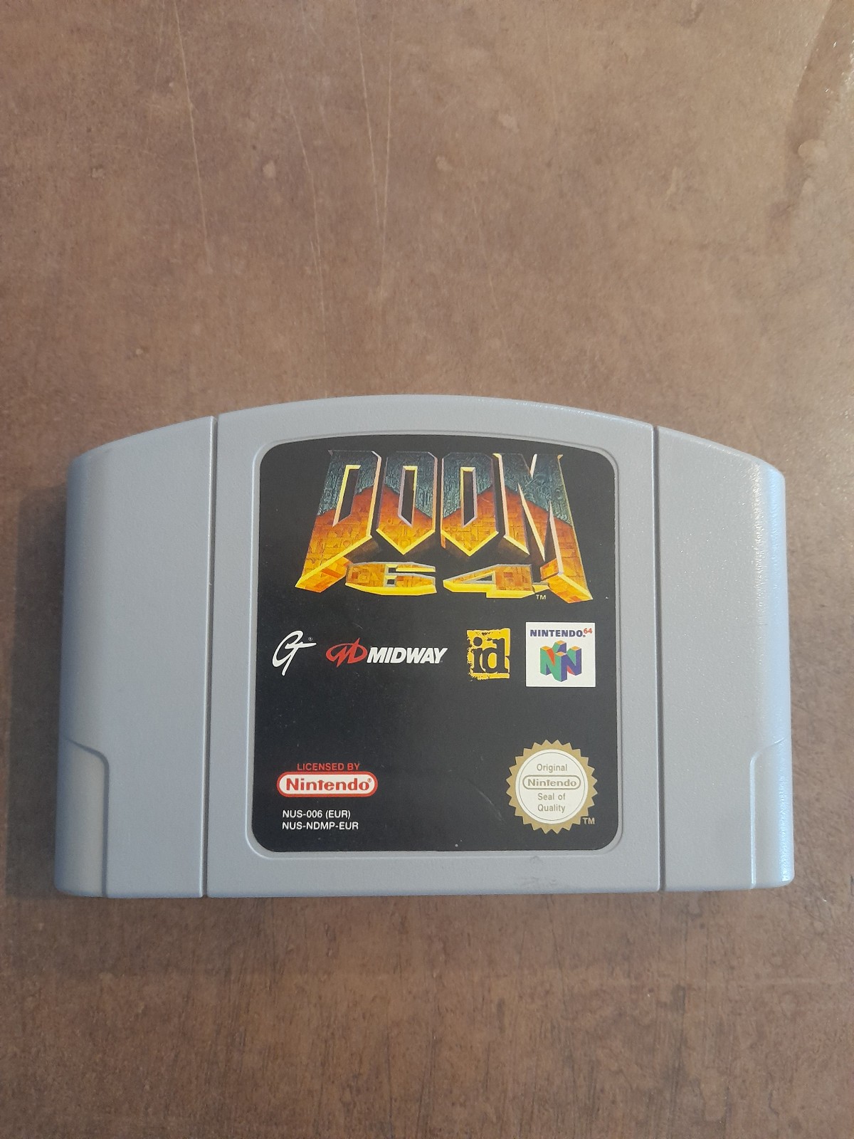 Doom 64 - Nintendo 64 - N64 Pal (loose)