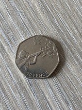 2011 Olympic Games SHOOTING 50p Coin, In Great Condition.   - Available on eBay