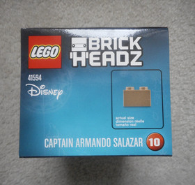 NEW Lego Brickheadz CAPTAIN ARMANDO SALAZAR 41594. Disney POTC #10. SERIES 1