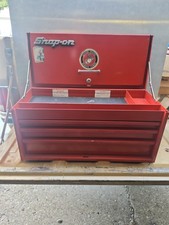 Vintage Snap-on Tool Box 3 Drawer Top Chest Top Kra-53c Mechanics Wkey 1983