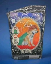S Halloween Disney Hocus Pocus WINIFRED Sanderson Dog Costume SMALL Wig & Kape