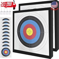 2Pcs 20'' Foam Archery Target, High-Density EVA Archery Targets for Backyard
