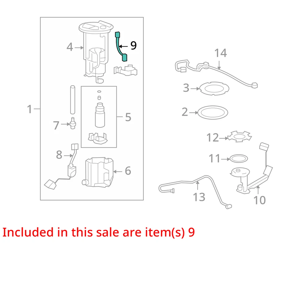 FITS 2008-2009 PONTIAC G8 HARNESS ASM F PMP WRG 92193774 -  NEW OEM 92193774 - Imagem 2 de 3