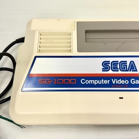 SEGA SG-1000 Console Set Joystick Games x4 Japan Vintage Computer Authentic