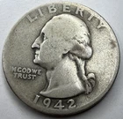 1942 S Washington Quarter R20