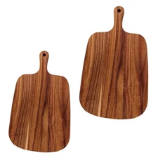 Acacia Wood Cutting Board Solid Wood Chopping Board for Food Prep Bread Meat