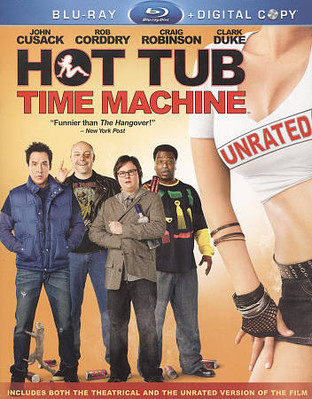 Hot Tub Time Machine (Blu-ray Disc, 2010, 2-Disc Set, Unrated)