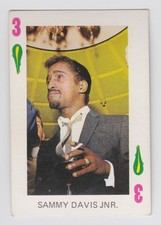1960'S SAMMY DAVIS JR ORIGINAL VINTAGE SPANISH CARD