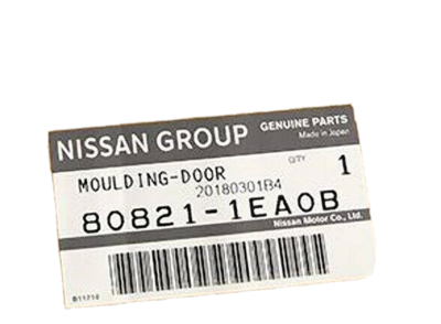 Nissan 370Z Z34 OEM Front Outside Door Molding LH RH 80820-1EA0B