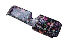 Genuine Leather Case for Medtronik 640G,670G,780G Black butterfly ??