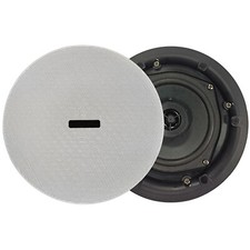 Image of 100V RMS 2 Way Ceiling Wall Mount Multi-Tap Slim Profile Speaker Sound System