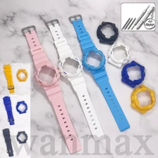 Resin Watch Band & Bezel Shell For Casio Baby-G BA-110 BA-120 BA-130 BA-111 New