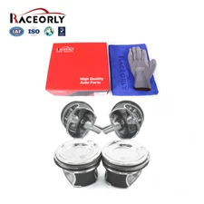 RACEORLY 4x Pistons & Rings For Mercedes-Benz M274.910 1.6T C180 CGI E180 SLC180