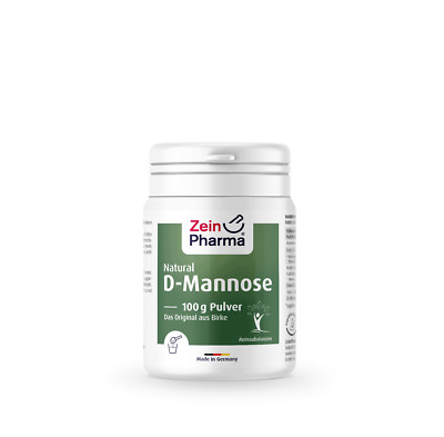 Natural D-Mannose ZEIN PHARMA Das Original aus Birke nebenwirkungsfrei 100g