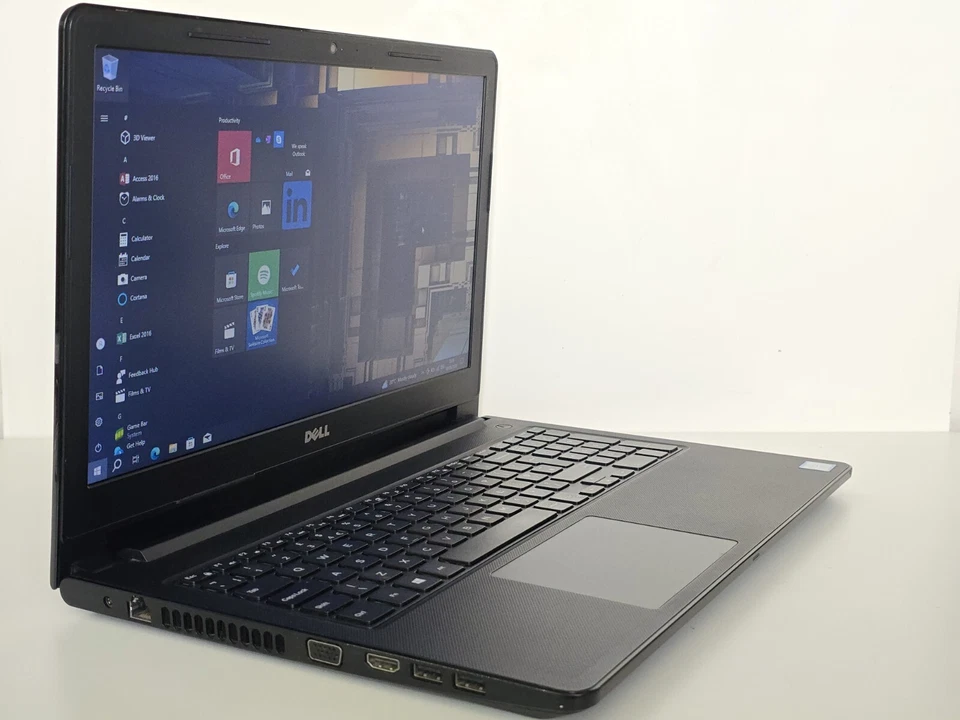 Dell Vostro 15 3568 15.6" Laptop i3-7130U 8GB Ram 256GB SSD Windows 10 Pro - Image 3 of 4