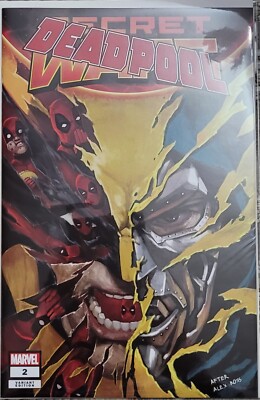 Deadpool #2 Secret Wars 5 Homage Skan Srisuwan DR DOOM WOLVERINE DEADPOOL
