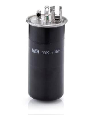Original MANN-FILTER Kraftstofffilter WK 735/1 für Audi