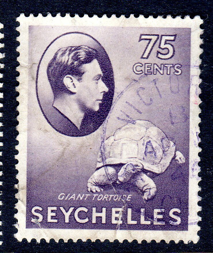 SEYCHELLES-- 1941- sg145a  -  75 cents  -   - used -  £11.00
