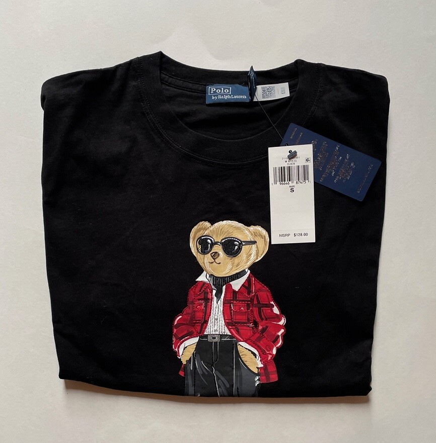 Polo Ralph Lauren Women's Stylish Polo Bear Cotton Tee