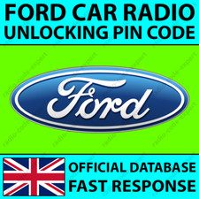 FORD RADIO PIN SBLOCCO CODICE PER 6000 CD SONY KW2000 DAB VISTEON TRAVELPILOT
