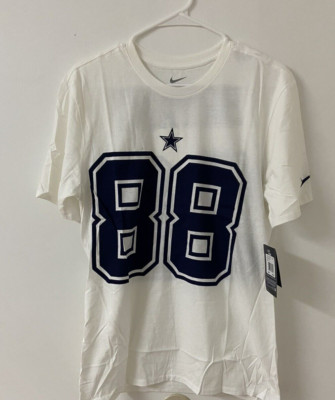 Dallas Cowboys Dez Bryant #88 NFL Men's White Name & Number T-Shirt,  3XL