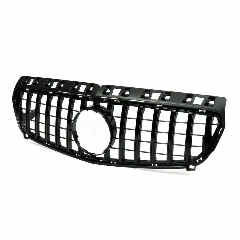 BLACK PANAMERICANA GT FRONT GRILLE FITS FOR MERCEDES A CLASS W176 A45 2012-2015 - Image 4 of 4