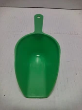 Vintage Green Safetywear Canister Scoop~ 2/3 Cup~ E2