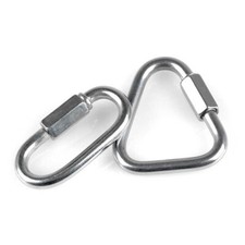 Dreieck Karabiner Edelstahl Schlüsselanhänger Schnapphaken Hakenschnall M3.5-M12