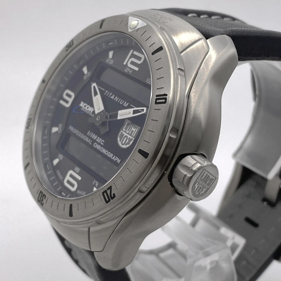 Luminox XCOR Space Expedition Titanium Black Dial Quartz Mens Watch XX