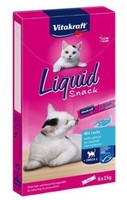7610376164232 Vitakraft Liquid Snack Salmon - Katze Behandeln - 6 X 15G Vitakraf