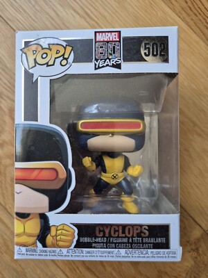 FUNKO POP! Vinyl Figur - Cyclops #502 - Marvel 80th First Appearance