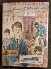 Adam Bookout by Louisa R. Shotwell - rare hardcover kids book - 1969 3rd print