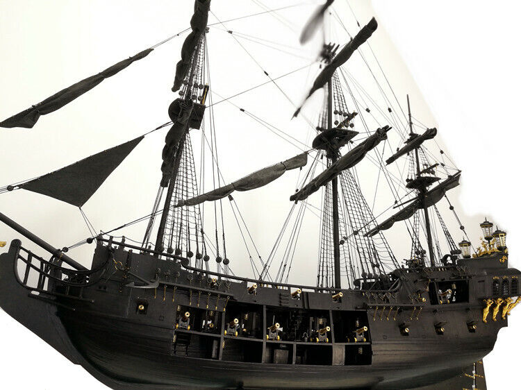 The Black Pearl : fictional model ship in Pirates of the Caribbean - 35