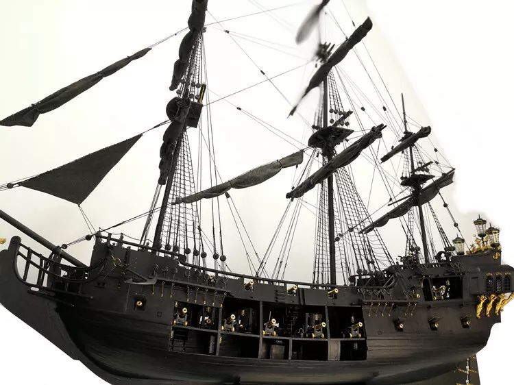 Pirate ships - Black Pearl, the most famous and the most recent