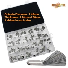 141 Complete Valve Shim 7.48mm Feeler Gauge for Suzuki RMZ250 GSXR 600 750 DL650