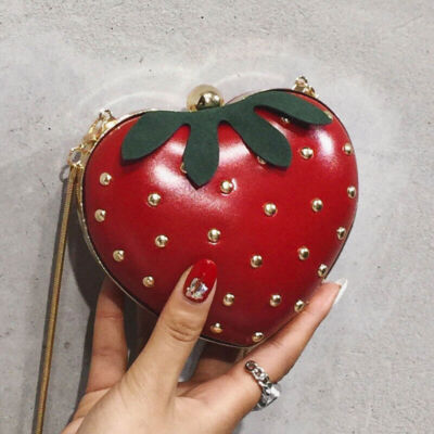 Strawberry Shoulder Bag | Bow Bag, Bags, Purses And Bags