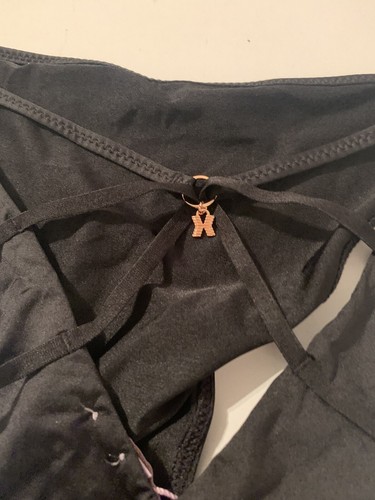 Savage X Fenty Brazilian Not Sorry Open Back Medium Caviar UVP 25 - Bild 5 von 8