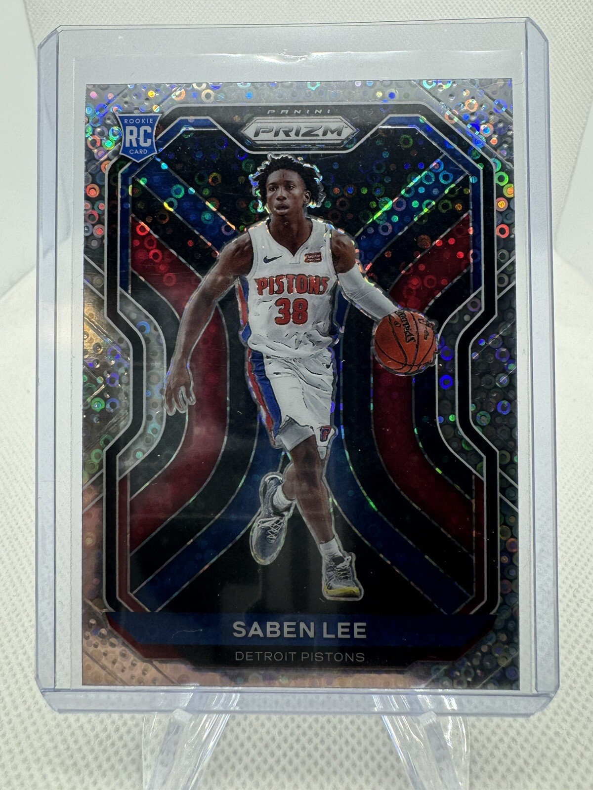 2020-21 Panini Prizm #261 Saben Lee Fast Break Disco B1