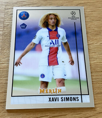 Topps Merlin Chrome UEFA 2020/21  - Xavi Simons ROOKIE
