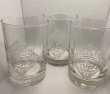 Vintage 1989 Whataburger Wizard of Oz 50th Anniversary Commemorative Glass Set 3
