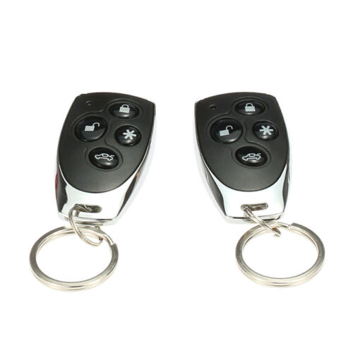 Universal Car Alarm System Security Keyless Entry System with 2 Key Fobs W7I9 # - Picture 9 of 12