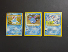 Pokemon Marill Azumarill Lot Japanese Holo + Light Azumarill Neo Destiny WOTC