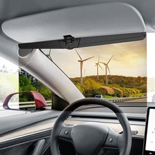 Veharvim Sun Visor Extender for Cars, Upgraded Polarized Car Visor Extender S...