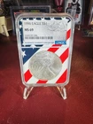 1996 $1 AMERICAN SILVER EAGLE NGC MS69 USA FLAG CORE
