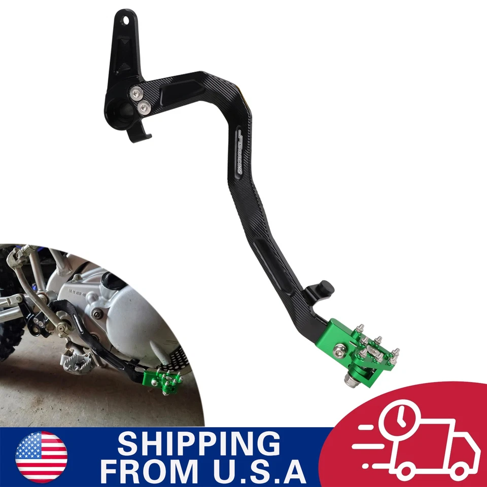 Pedal de freno trasero KLX110 + palanca de cambio de marcha para moto de cross KLX110 KLX110L 2010-2024 Foto 2 de 4