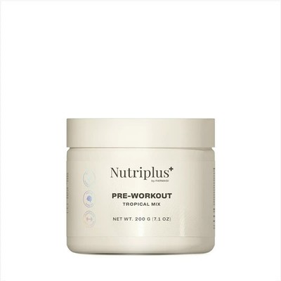 NUTRIPLUS+ PRE-WORKOUT BOOST ENDURANCE.  SHARPEN FOCUS FARMASI 200g