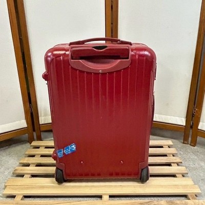 Rimowa Salsa 35L Red 2 wheels Carry Case Suitcase USED | eBay