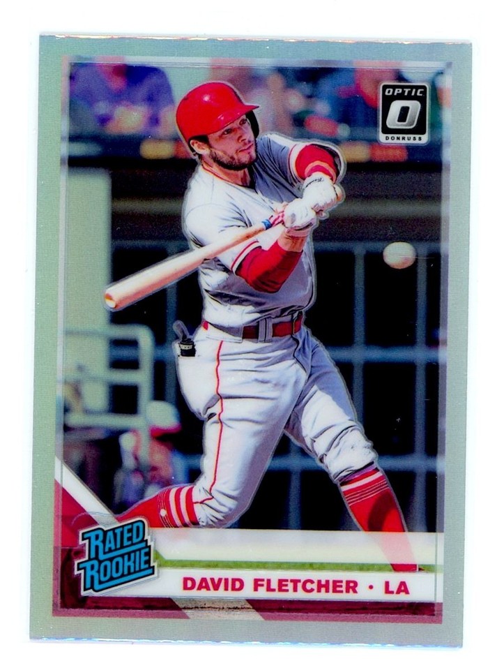 2019 Panini Donruss Optic David Fletcher #36 HOLO - RC SP Parallel ...